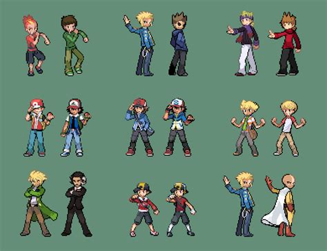 The best Pokémon trainer sprites from around .
